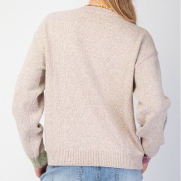 SWEATER PULLOVER - SMILEY FACE KNIT - Picture 3 of 4